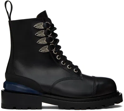 Toga Virilis Black Hardware Boots