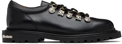 Toga Virilis Black Leather Aj1425 Derbys
