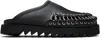 Toga Virilis Chain-embellished Leather Mules In Black