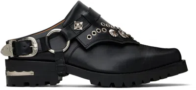 Toga Virilis Black Square Toe Loafers