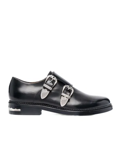 Toga Virilis Buckle Loafers In Black
