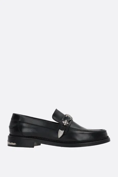 Toga Virilis Flat Shoes In Black