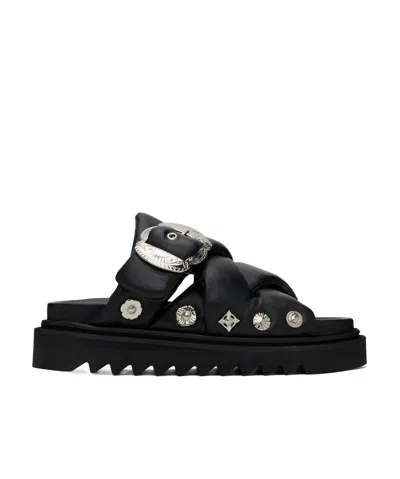TOGA VIRILIS OPEN-TOE SANDALS