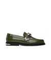 Toga Virilis Ssense Exclusive Green Polido Loafers In Green