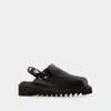 Toga Virilis Aj1249 Flat Shoes -  - Black - Leather In Black