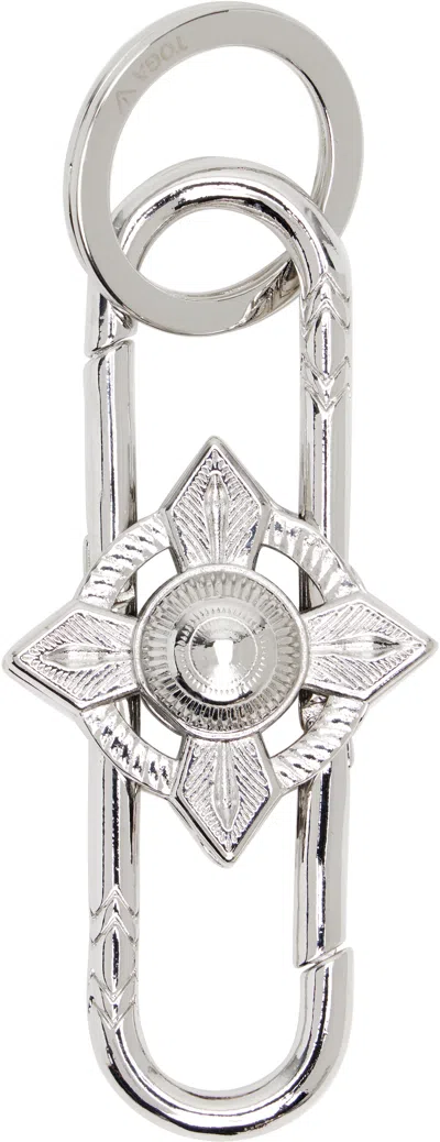Toga Virilis Silver Metal Keychain