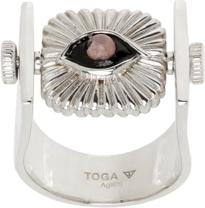 Toga Virilis Silver Motif Ring