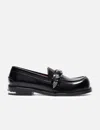 Toga Virilis Square Metal Loafer In Black
