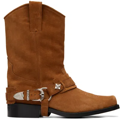 Toga Virilis Ssense Exclusive Tan Aj1178 Boots In Brown