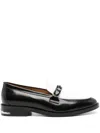 Toga Virilis Stud-detailing Loafers In Black