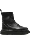 Toga Virilis Zip-front Embellished Boots In Black