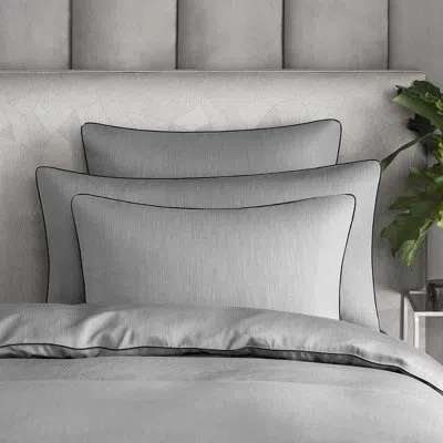 Togas Anthracite Pillowcase In Gray
