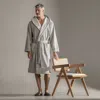 Togas Bathrobe In Gray