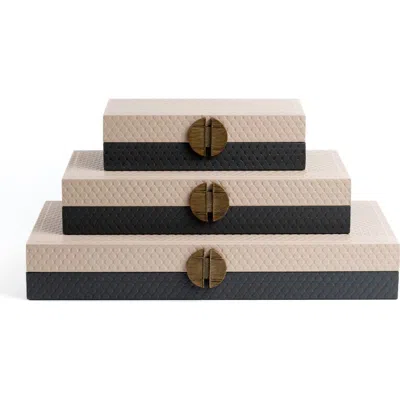 Togas City Jewelry Box In Gold