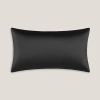 Togas Clarity Piping Pillowcase Set In Black