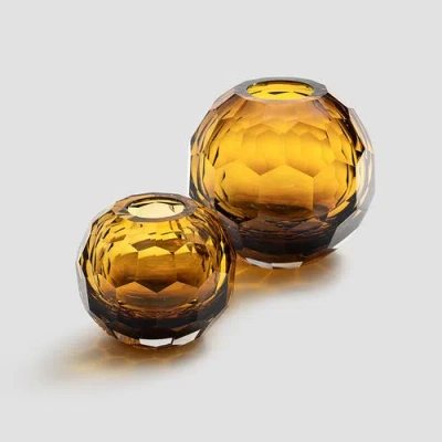 Togas Cusion Vase In Yellow