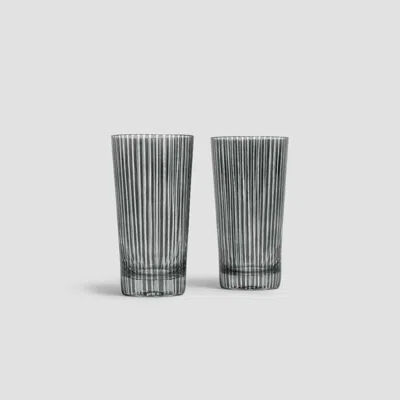Togas Dormer Set Of Glasses For Drinks In Gray