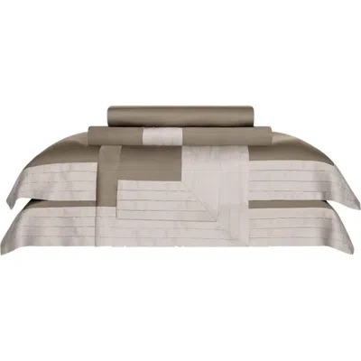 Togas Eden Flat Sheet In Brown