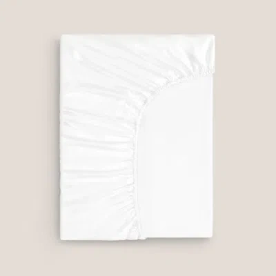 Togas Emmie 300 Thread Count 100% Cotton Fitted Sheet In White