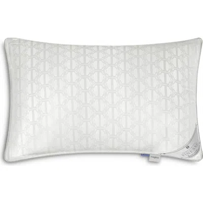 Togas Finesse Silk Cotton Pillow In White