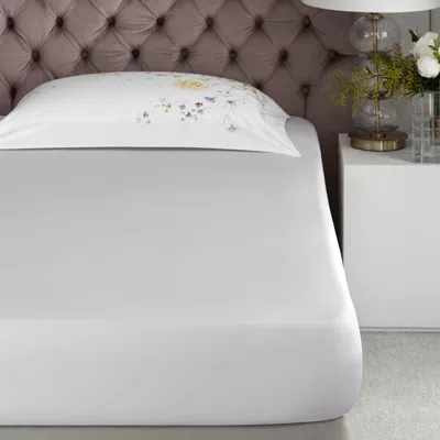 Togas Fleur Flat Sheet In Gray