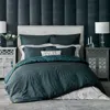 Togas House Of Textiles House Of Textiles Gauthier Silk King Duvet Cover In Green