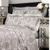 Togas House Of Textiles House Of Textiles Raphael Silk Duvet Cover, King In Silver
