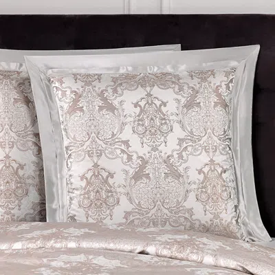 Togas House Of Textiles House Of Textiles Raphael Silk Euro Sham In Silver