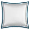 Togas House Of Textiles Pallada Euro Sham In White And Blue