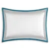 Togas Pallada Standard Sham In White And Blue