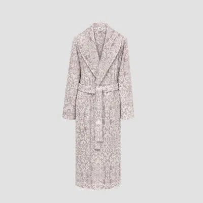 Togas Izar 100% Cotton Terry Cloth Gender Neutral Above Knee Bathrobe With Pockets In Beige
