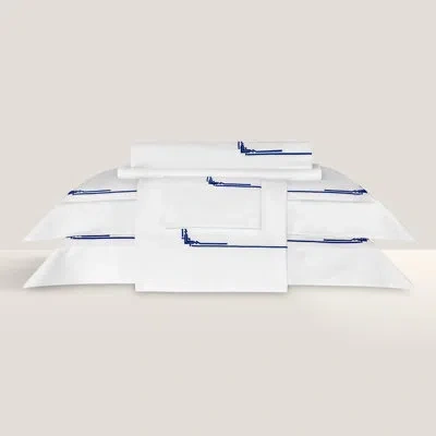 Togas Jasper Duvet Cover In Blue;white