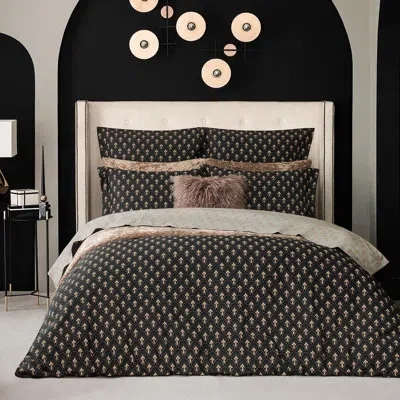 Togas Ladner Duvet Cover In Black