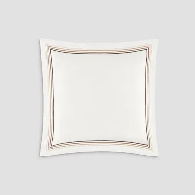 Togas Linary Pillowcase In White;brown