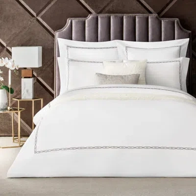 Togas Mia Duvet Cover In Brown;white