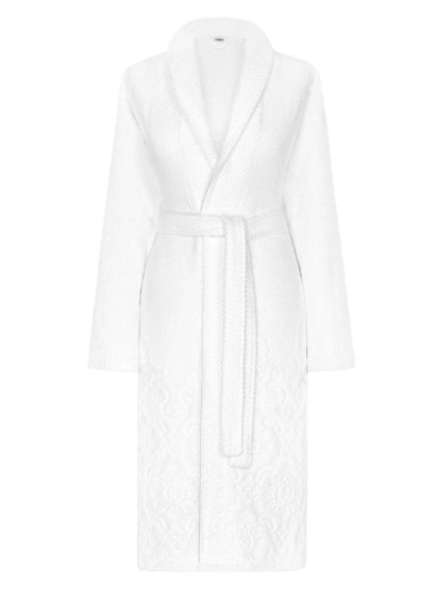 Togas Michelle Cotton Bathrobe In White