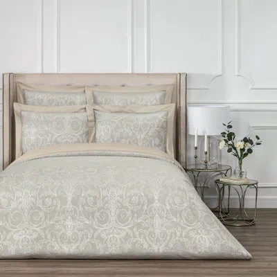 Togas Palladio 300 Thread Count 100% Cotton Fitted Sheet In Beige