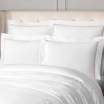 Togas Plaza White Cotton Blend Duvet Cover