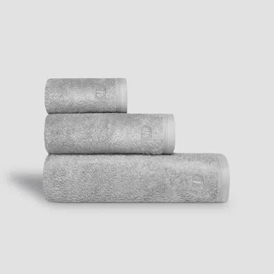 Togas Poitiers Cotton Blend Hand Towel In Light Gray