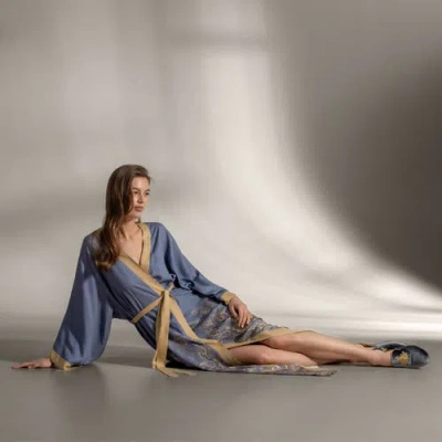 Togas Robe In Blue