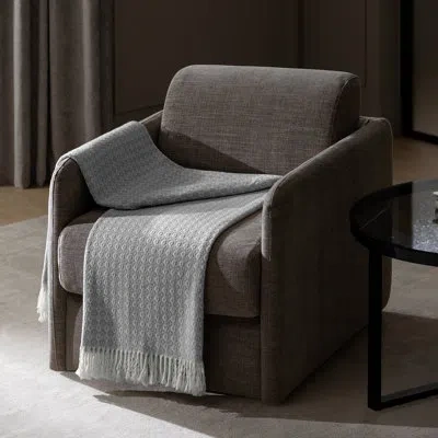 Togas Rocher Throw In Gray;white
