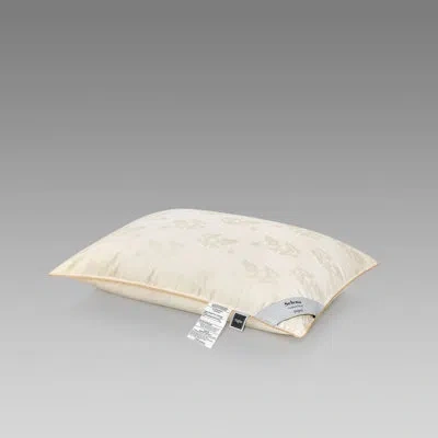 Togas Selena Polyester Medium Support Pillow In White