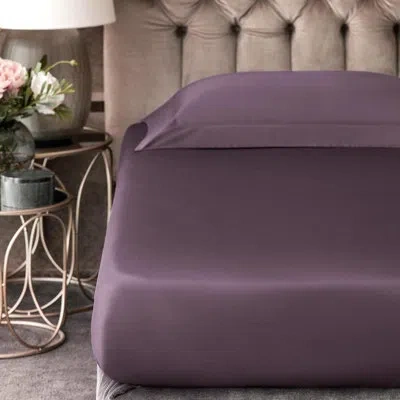 Togas Sensa Fitted Sheet In Purple