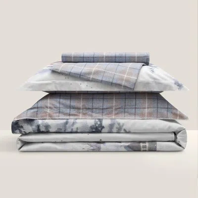 Togas Snowy Duvet Cover In Blue