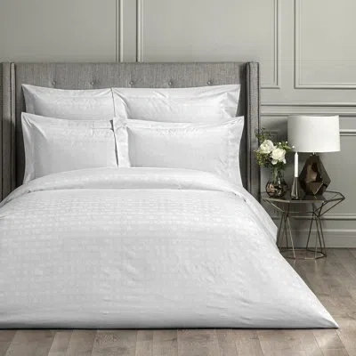 Togas Wilton 300 Thread Count 100% Cotton Flat Sheet In White