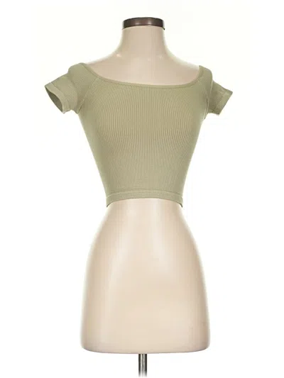 Pre-owned Together! Tube Top Green Strapless Neckline Tops
