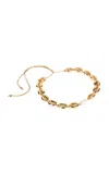 Tohum 24k Gold-plated Puka Shell Necklace