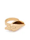 Tohum Seashell Ring In Gold
