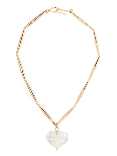 Tohum Cuore Necklace In Gold