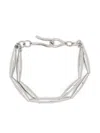 Tohum Geometric Bracelet In 银色